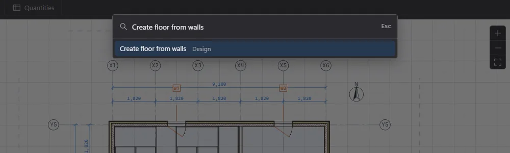 Ctrl+K finds every command, view and sheet